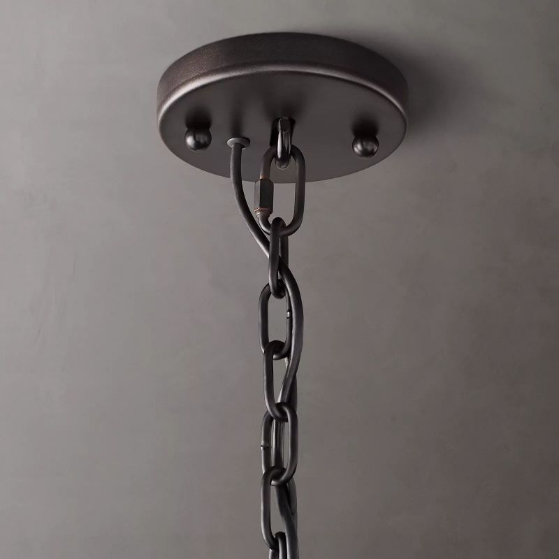 Harluxe Calcite Round Chandelier 31"
