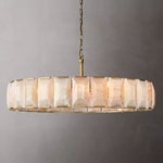 Harluxe Calcite Round Chandelier 60"