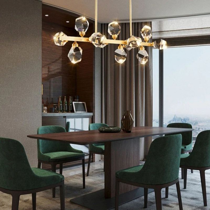 Angle Linear Chandelier