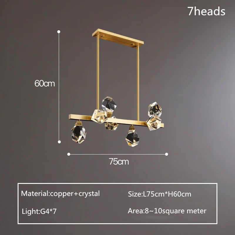 Angle Linear Chandelier