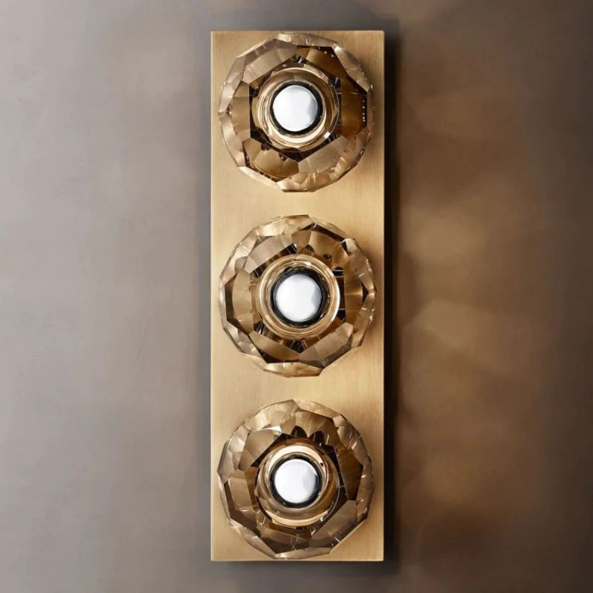 Boulle Linear Wall Sconce