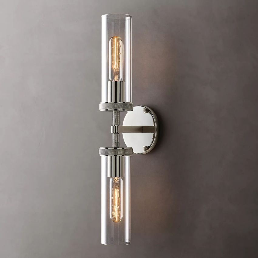 Lamport Cylindrical Double Wall Sconce