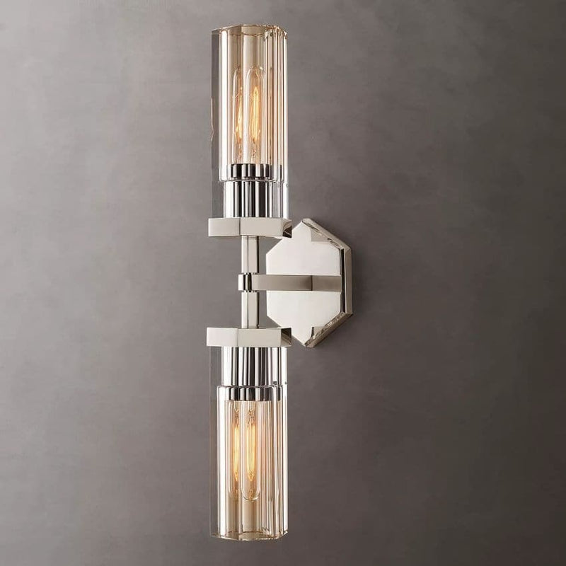 Lamport Hexagonal Double Wall Sconce