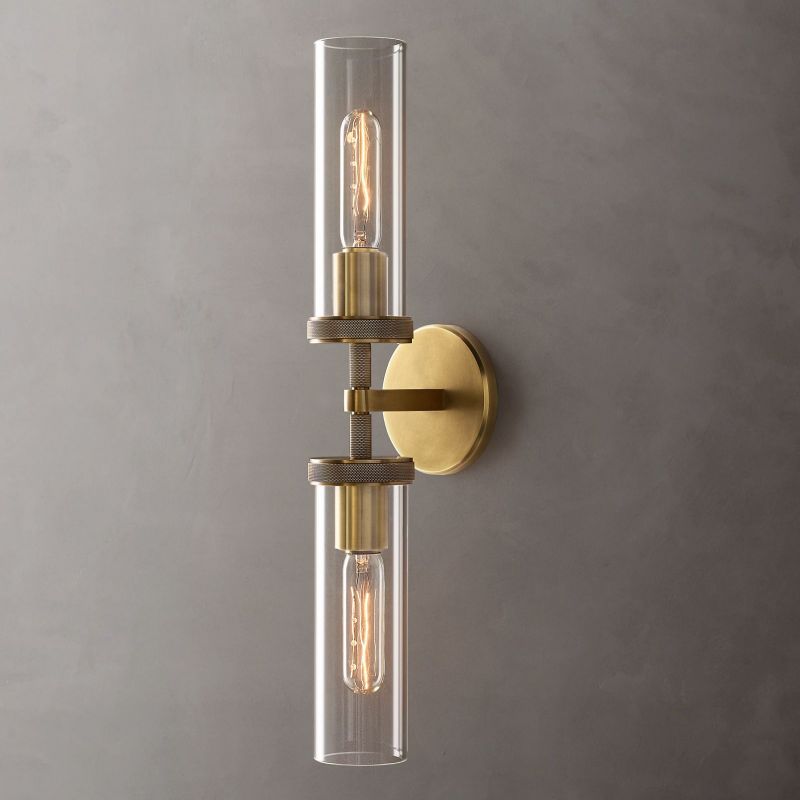 Lamport Cylindrical Double Wall Sconce