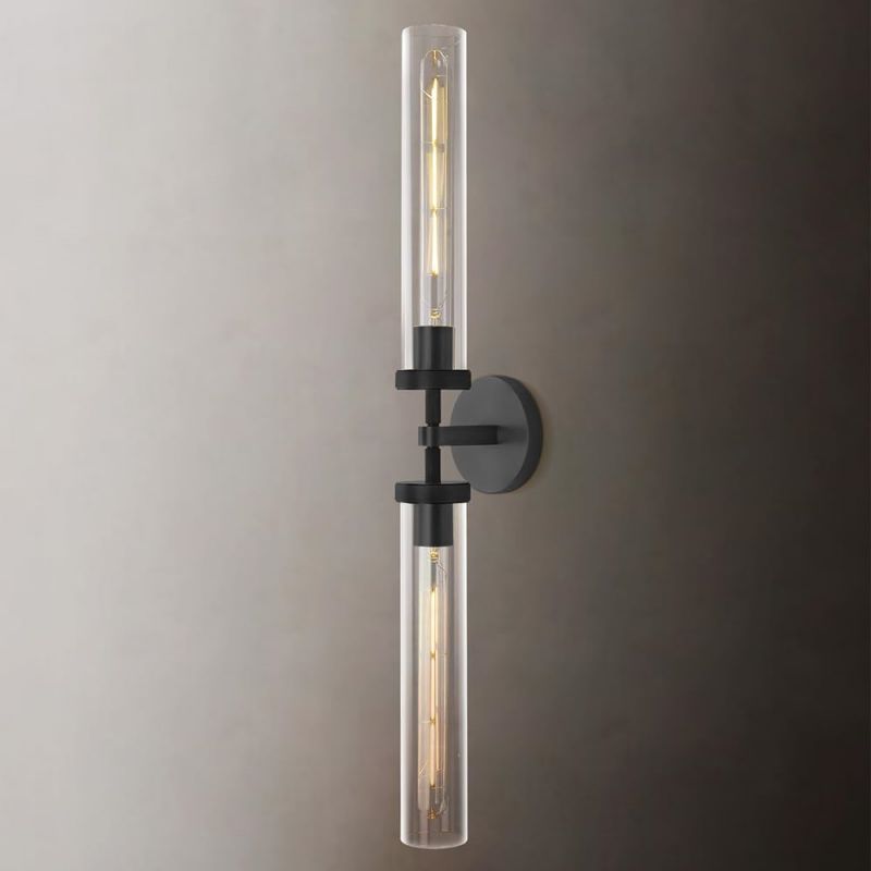Lamport Cylindrical Double Wall Sconce