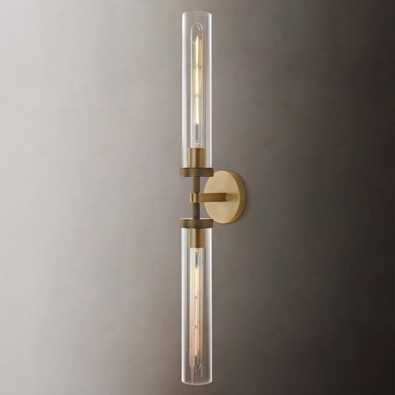 Lamport Cylindrical Double Wall Sconce