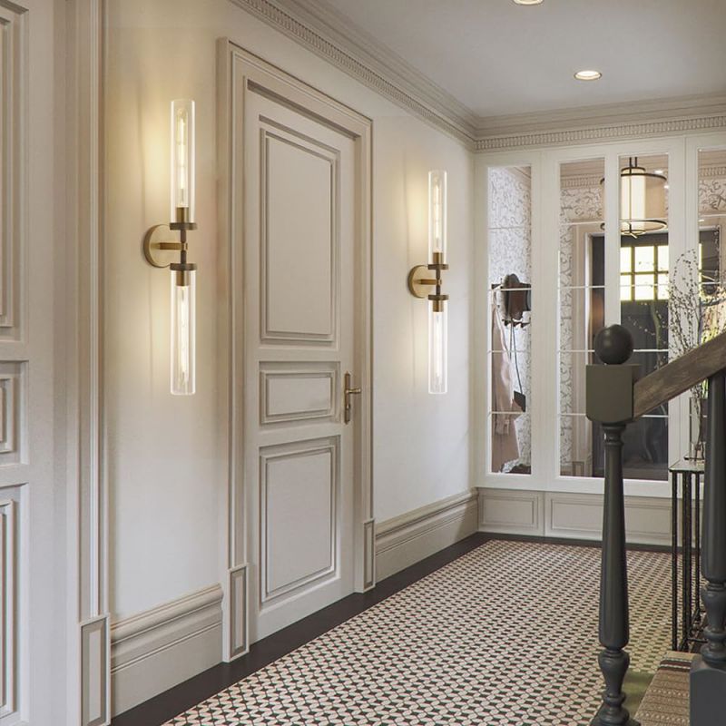 Lamport Cylindrical Double Wall Sconce