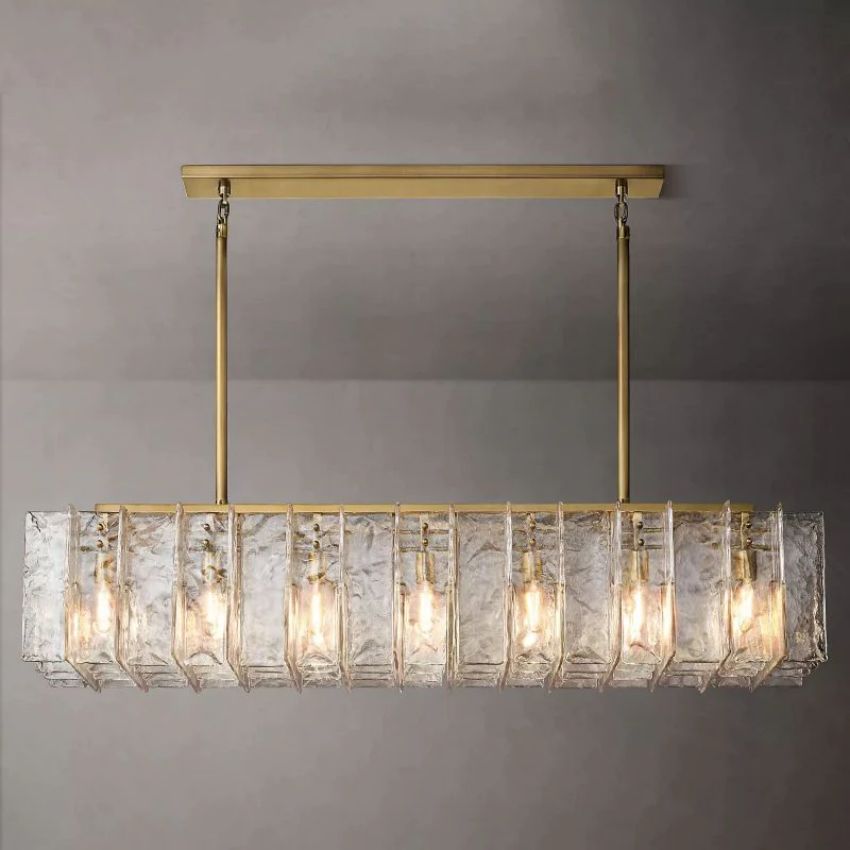 Latimer Rectangular Chandelier 67"