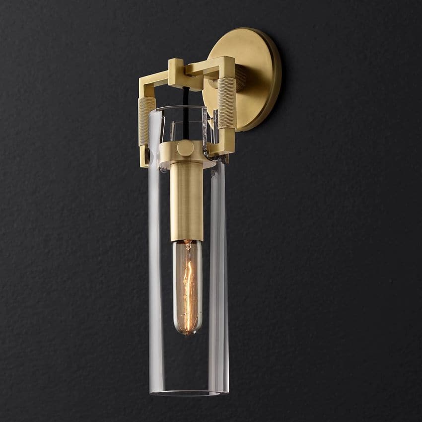 Machery Cylinder Wall Sconce