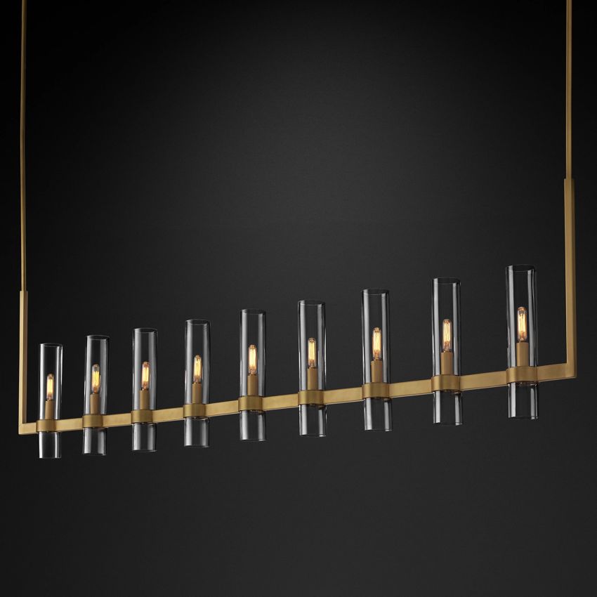 Ravello Linear Chandelier 73"