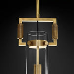 Machery Cylinder Pendant Light