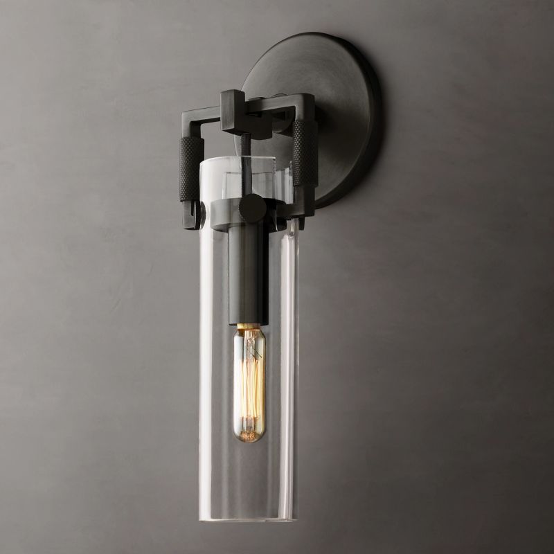 Machery Cylinder Wall Sconce