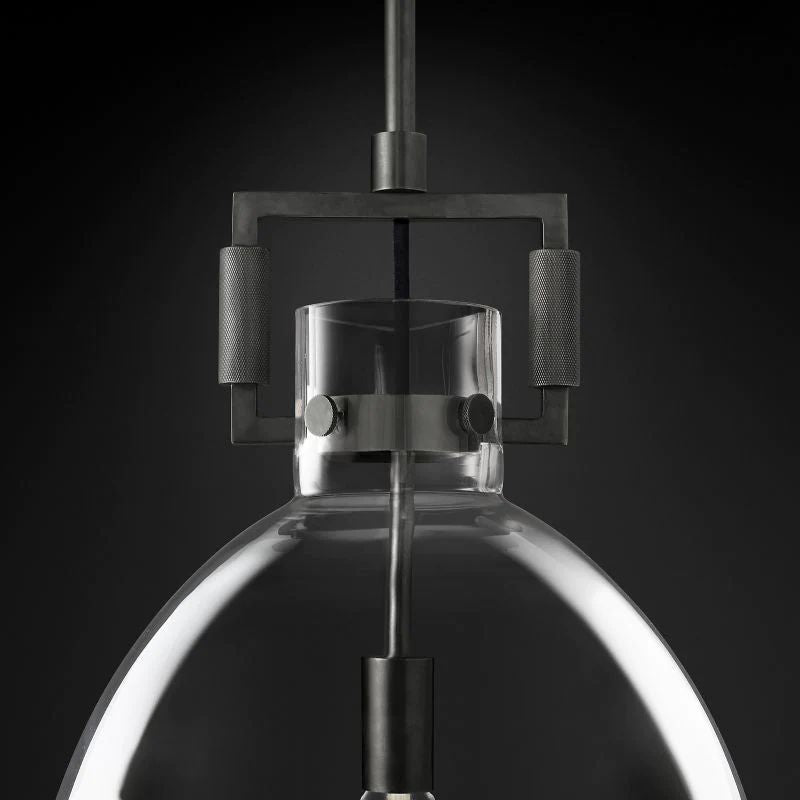 Machery Glass Cloche Pendant Light