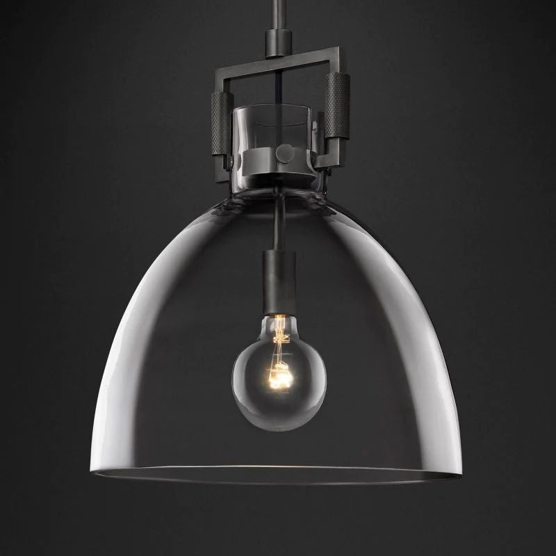 Machery Glass Cloche Pendant Light