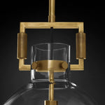 Machery Glass Cloche Pendant Light