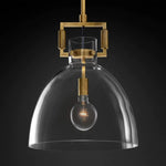 Machery Glass Cloche Pendant Light