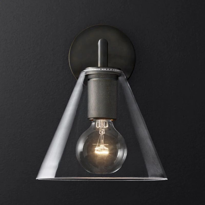 Utivence Funnel Wall Sconce
