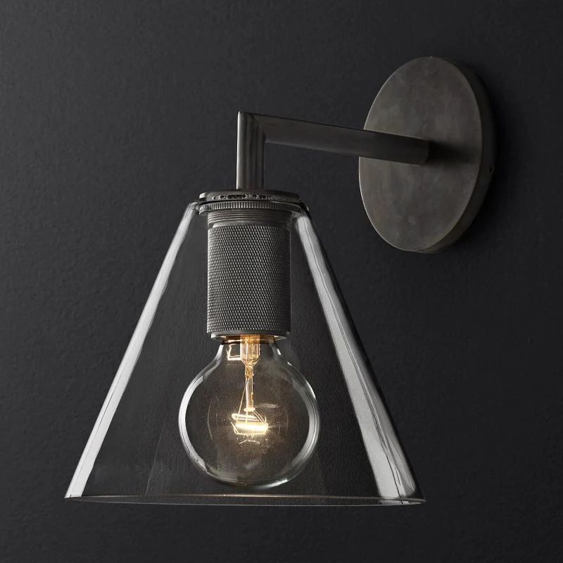 Utivence Funnel Wall Sconce