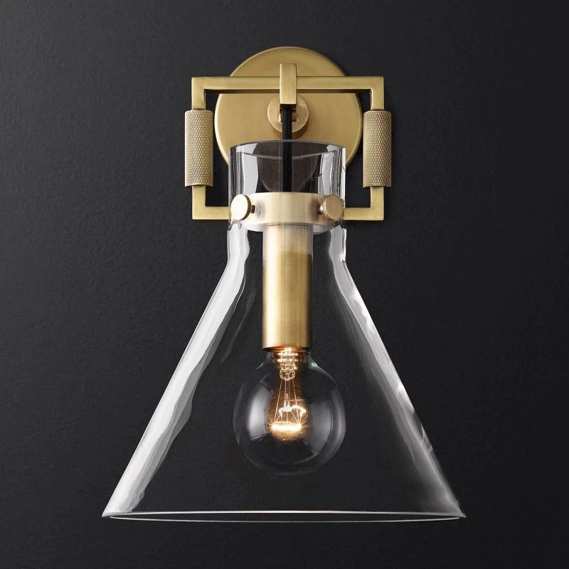 Machery Funnel Wall Sconce
