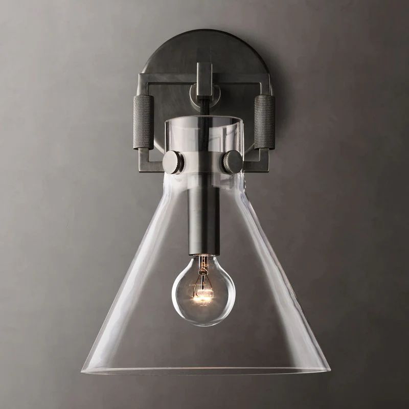 Machery Funnel Wall Sconce