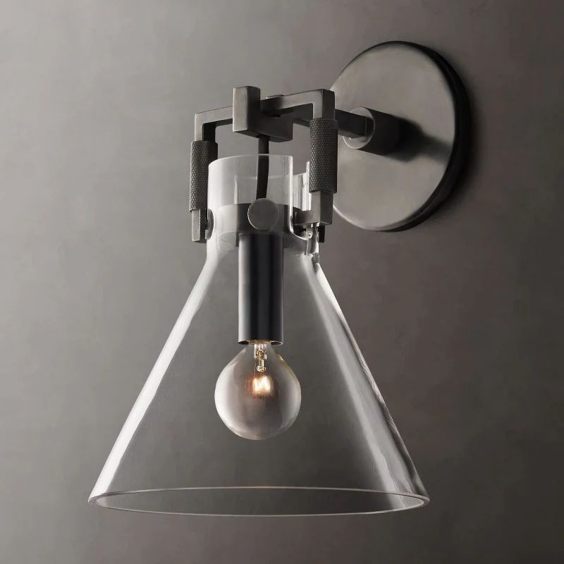 Machery Funnel Wall Sconce