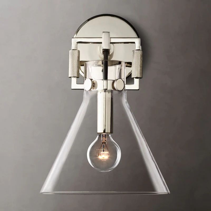 Machery Funnel Wall Sconce