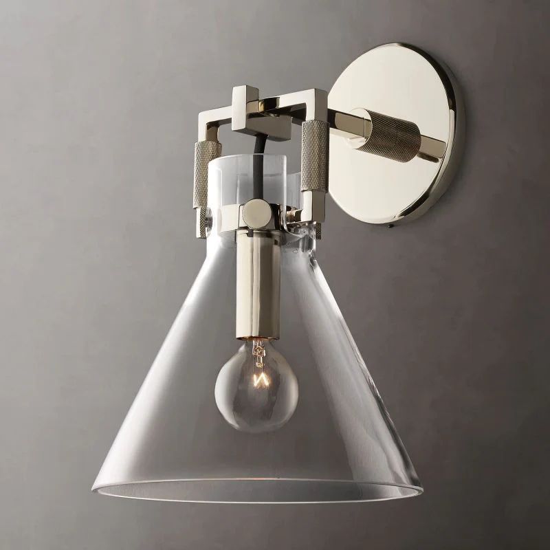 Machery Funnel Wall Sconce