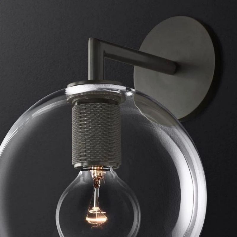 Utivence Globe Wall Sconce