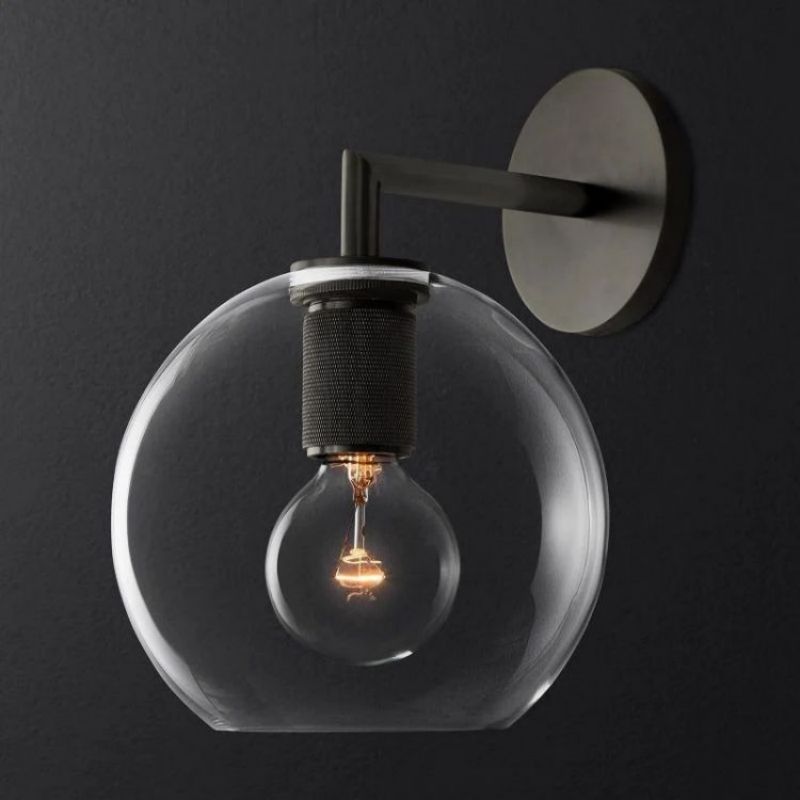 Utivence Globe Wall Sconce