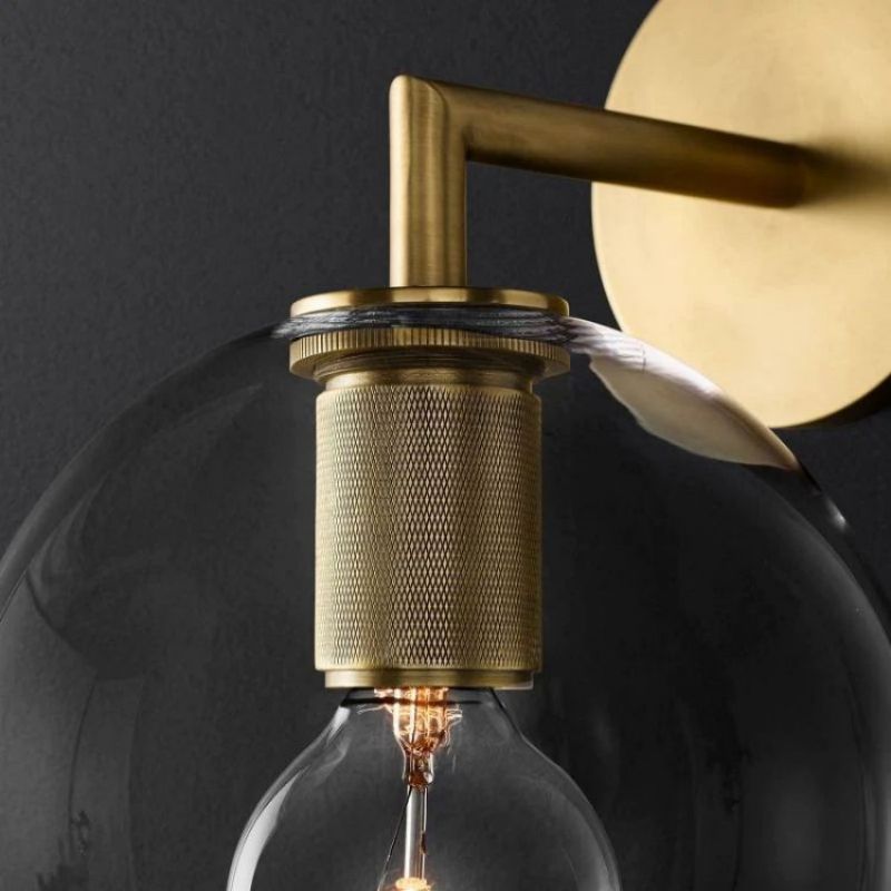 Utivence Globe Wall Sconce