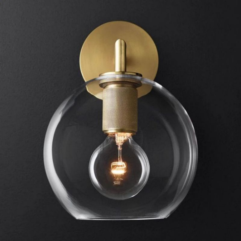 Utivence Globe Wall Sconce