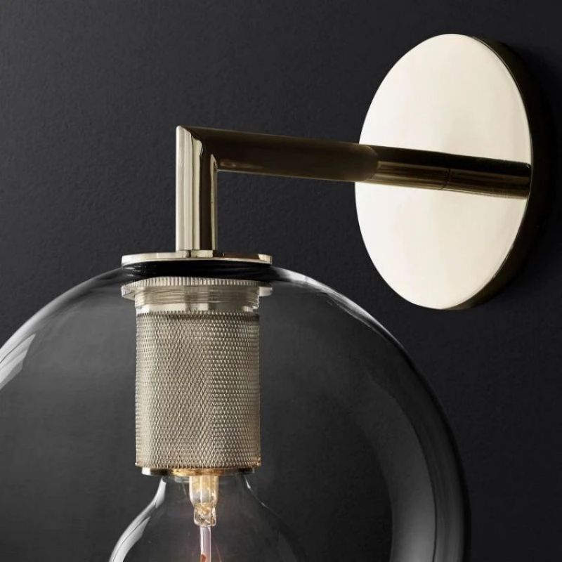 Utivence Globe Wall Sconce