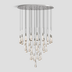 Soltaire Raindrop Round Chandelier