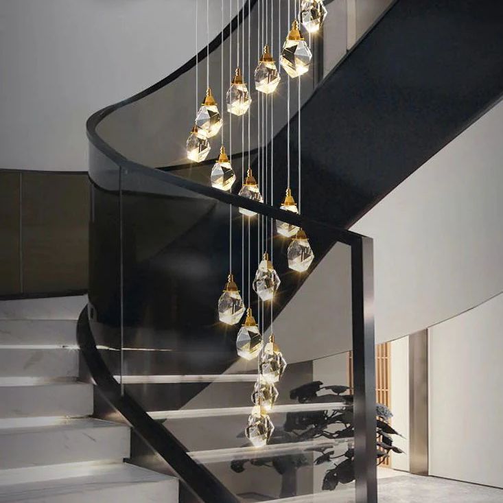 Angle Cluster Chandelier