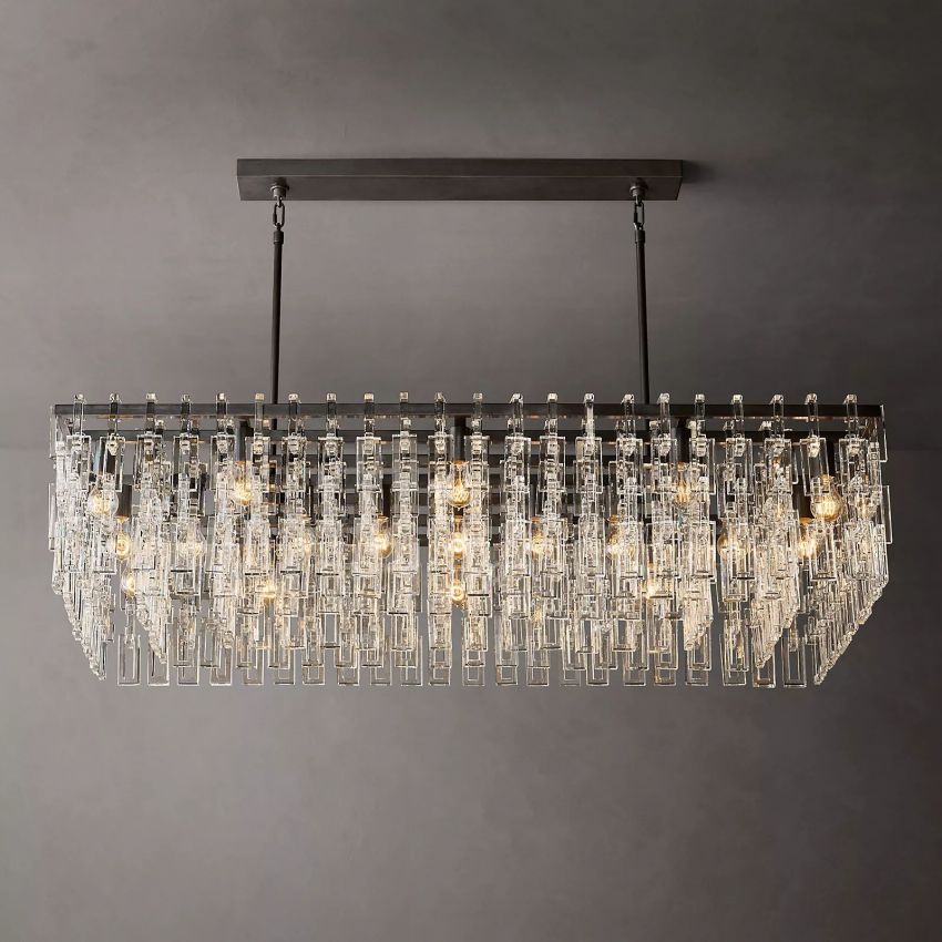 Marvion Rectangle Chandelier 60"