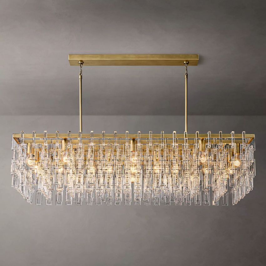 Marvion Rectangle Chandelier 60"