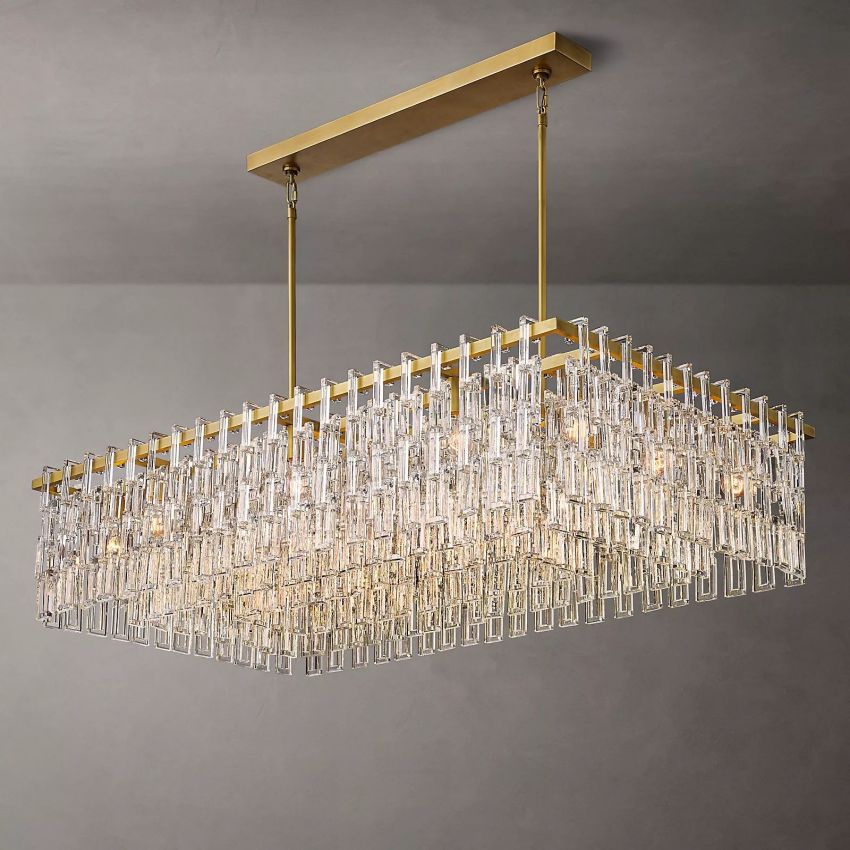 Marvion Rectangle Chandelier 60"