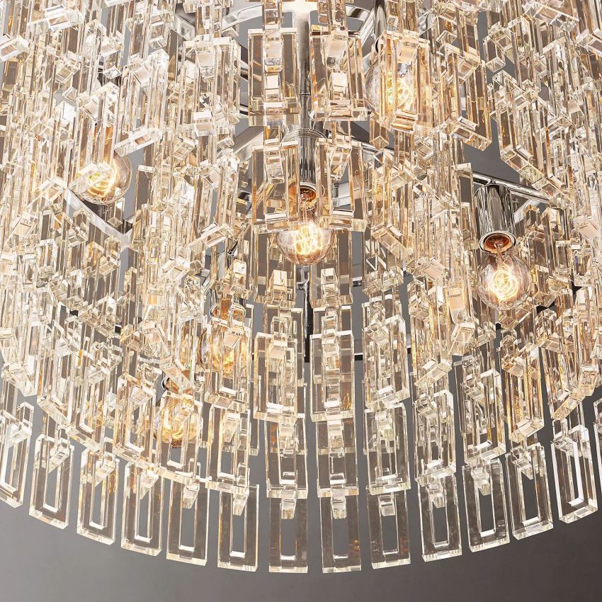 Marvion Tiered Round Chandelier 36"