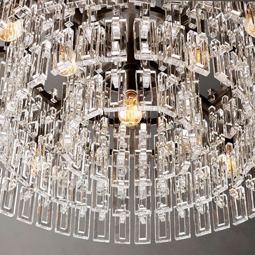 Marvion Tiered Round Chandelier 36"