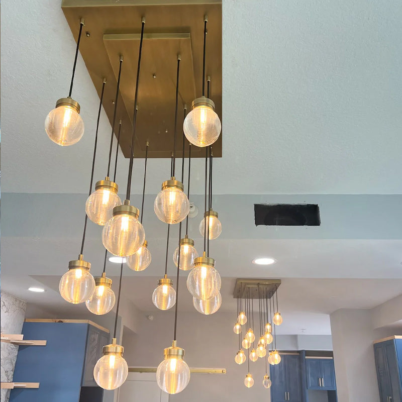 Pevaris Rectangle Chandelier 72"