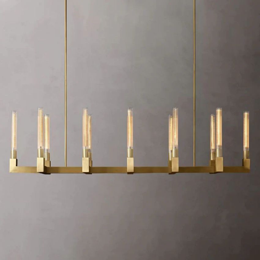 Cambray Linear Chandelier 67"