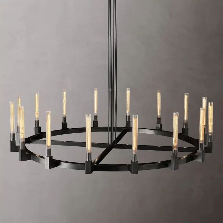 Cambray Round Chandelier 72"