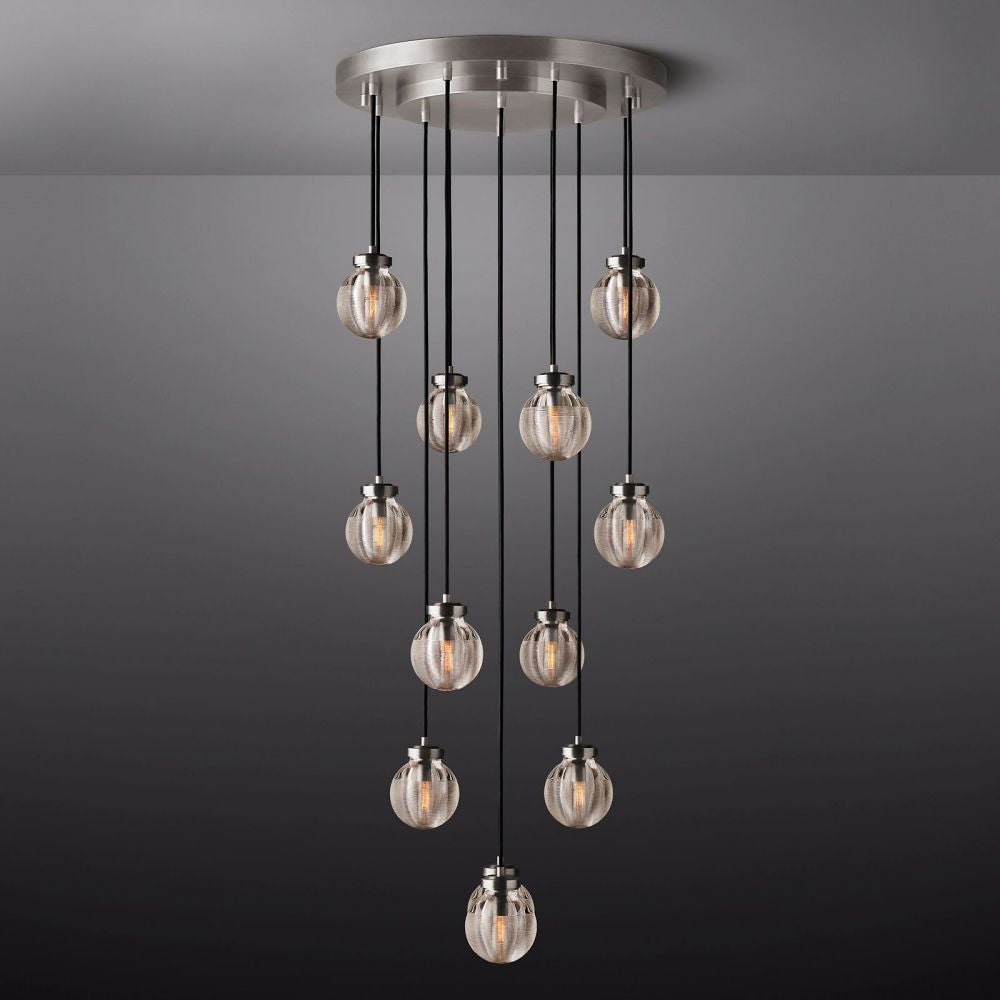 Pevaris Round Chandelier 22"