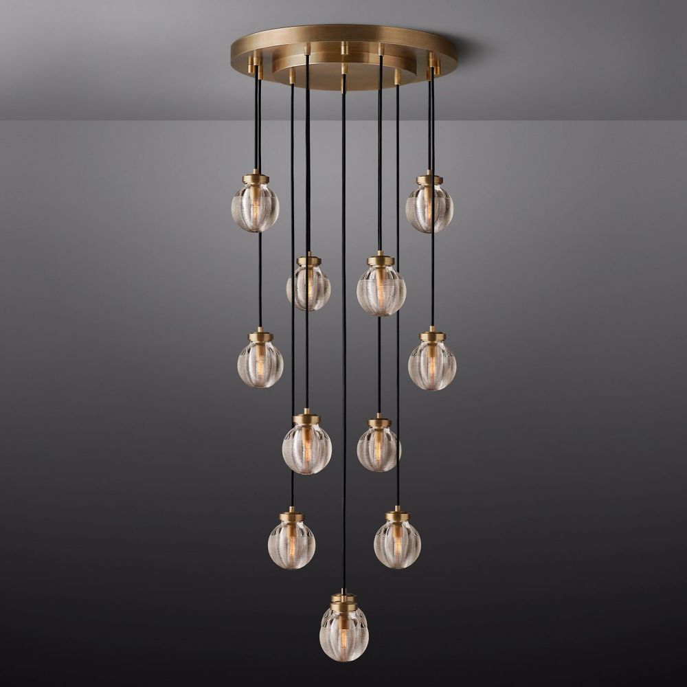 Pevaris Round Chandelier 22"