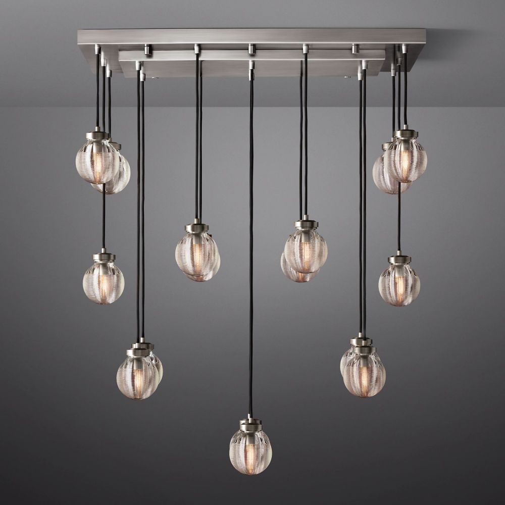Pevaris Rectangle Chandelier 36"