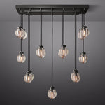 Pevaris Rectangle Chandelier 36"