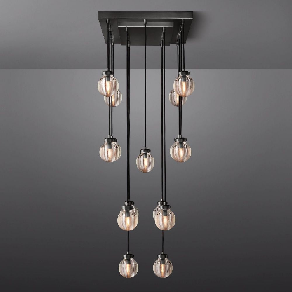 Pevaris Rectangle Chandelier 36"