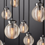 Pevaris Round Chandelier 38"