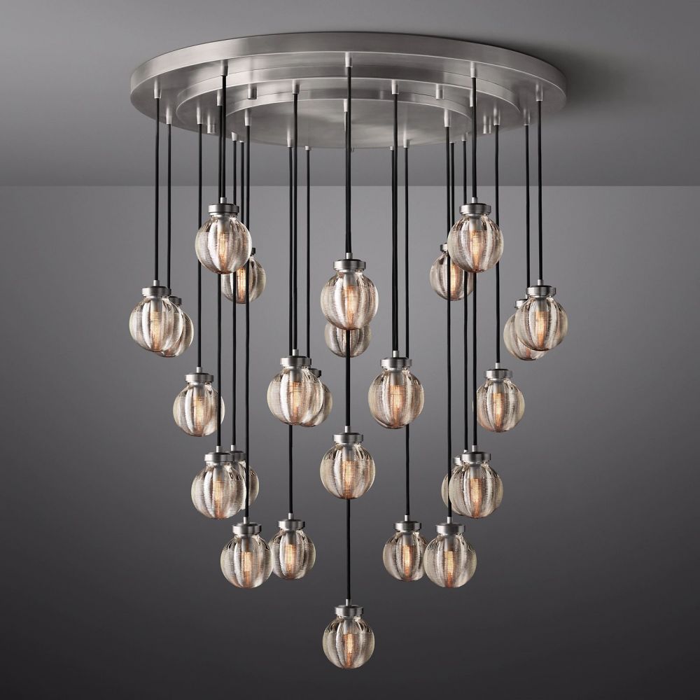 Pevaris Round Chandelier 38"