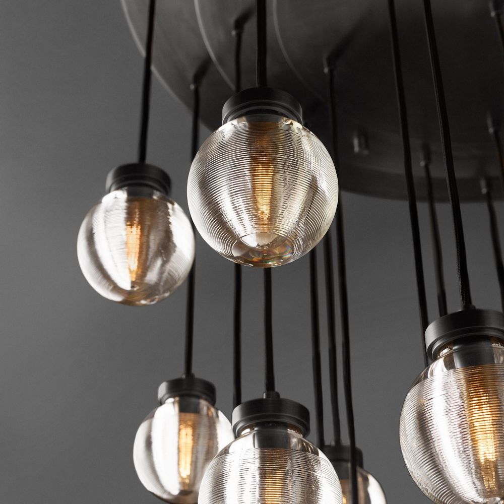 Pevaris Round Chandelier 38"
